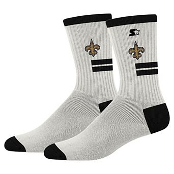 Unisex Starter Cream New Orleans Saints Premiere Cushioned Crew Socks