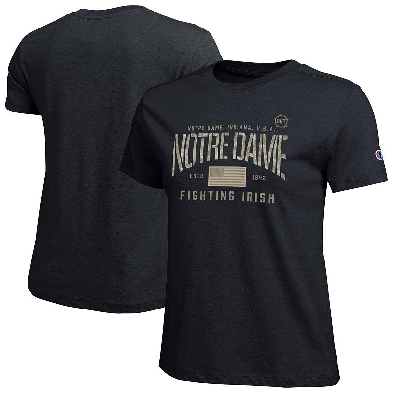 Women's Champion Black Notre Dame Fighting Irish Operation Hat