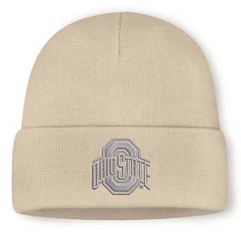 Men's Nike Natural Ohio State Buckeyes Utility Cuffed Knit Hat