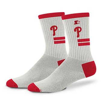 Unisex Starter Cream Philadelphia Phillies Premiere Cushioned Crew Socks