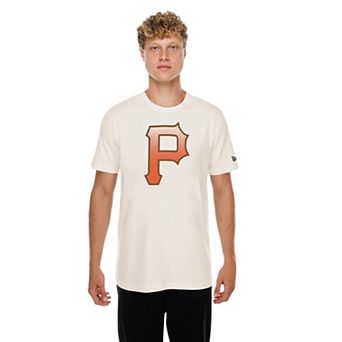 Men's New Era Natural Pittsburgh Pirates Pumpkin Spice T-Shirt
