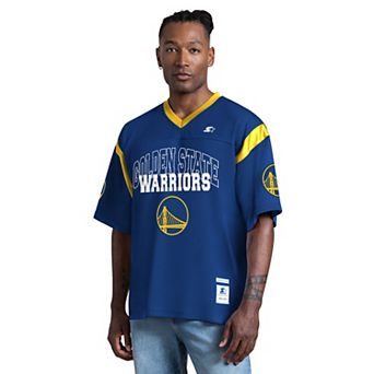 Men's Starter Royal Golden State Warriors Game Day V-Neck T-Shirt