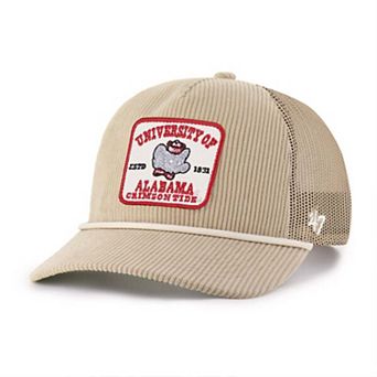 Unisex '47 Khaki Alabama Crimson Tide Cordlandia Hitch Adjustable Hat