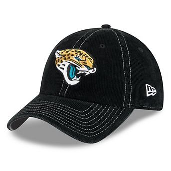 Men's New Era Black Jacksonville Jaguars Corduroy Casual Classic Adjustable Hat