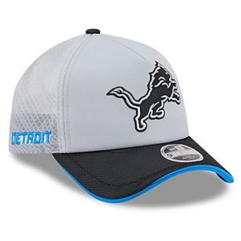 Men's New Era Silver Detroit Lions 2026 Rivalries Collection 9FORTY Apex Adjustable Hat