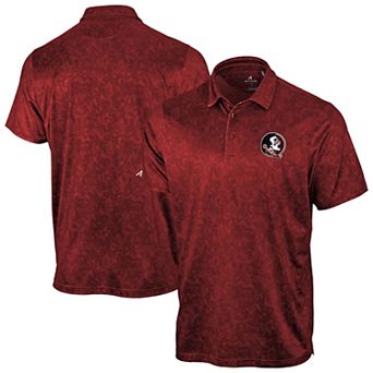 Men's Antigua Garnet Florida State Seminoles Lush Polo