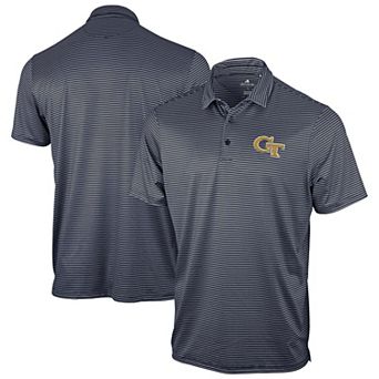 Men's Antigua Navy Georgia Tech Yellow Jackets Eager Polo