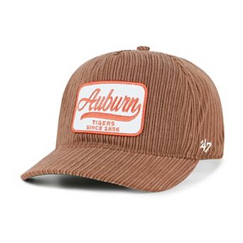 Unisex '47 Brown Auburn Tigers Corduroy Patch Hitch Adjustable Hat