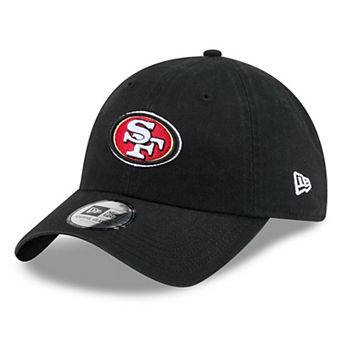 Women's New Era Black San Francisco 49ers Throwback Casual Classic Adjustable Hat