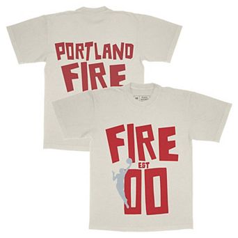 Unisex Playa Society Oatmeal Portland Fire Est T-Shirt