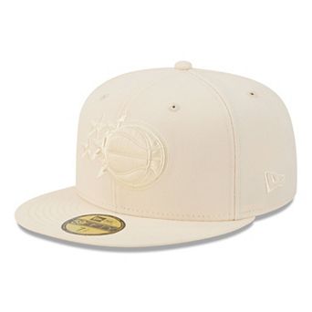 Men's New Era Cream Orlando Magic Color Pack 59FIFTY Fitted Hat