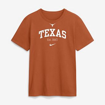 Men's Nike Texas Orange Texas Longhorns Academic Arch T-Shirt