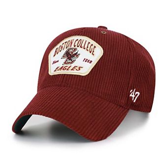 Unisex '47 Maroon Boston College Eagles Accordia Corduroy MVP Adjustable Hat