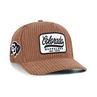 Unisex '47 Brown Colorado Buffaloes Corduroy Patch Hitch Adjustable Hat