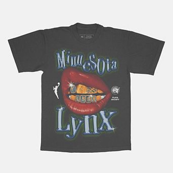Unisex Playa Society Black Minnesota Lynx Sketch T-Shirt
