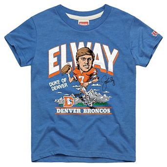 Youth Homage John Elway Denver Broncos Royal Retired Greats T-Shirt