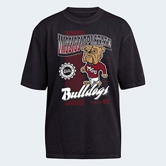 Women's adidas Black Mississippi State Bulldogs Premium Fashion T-Shirt