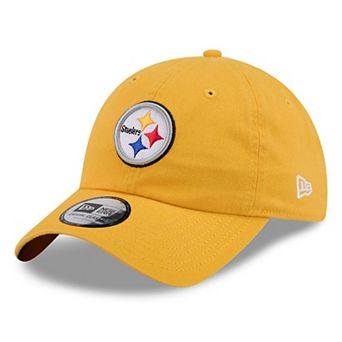 Women's New Era Gold Pittsburgh Steelers Throwback Casual Classic Adjustable Hat