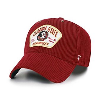 Unisex '47 Garnet Florida State Seminoles Accordia Corduroy MVP Adjustable Hat