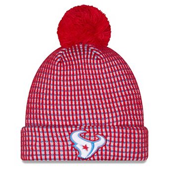 Men's New Era Red Houston Texans 2026 Rivalries Collection Cuffed Knit Hat