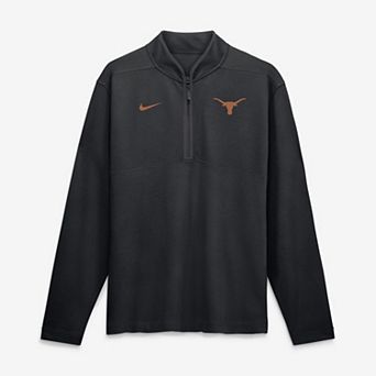 Men's Nike Black Texas Longhorns Dri-FIT Victory Half-Zip Pullover