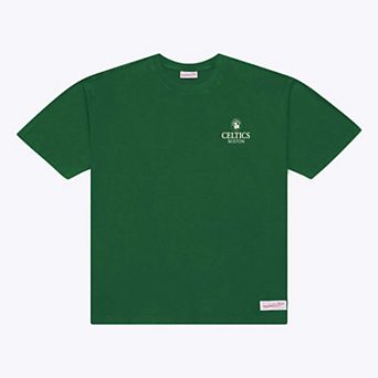 Men's Mitchell & Ness Kelly Green Boston Celtics Core Essentials T-Shirt