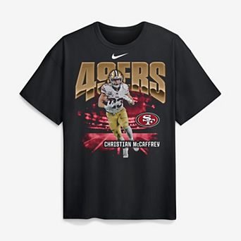Men's Nike Christian McCaffrey Black San Francisco 49ers Player Graphic Max90 T-Shirt