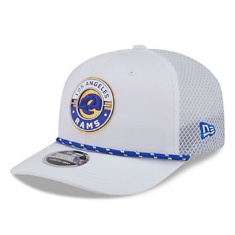 Men's New Era White Los Angeles Rams Game 9SEVENTY Adjustable Hat