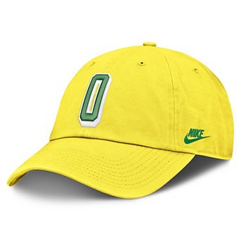 Men's Nike Yellow Oregon Ducks Legacy Letter & Mascot Club Adjustable Hat