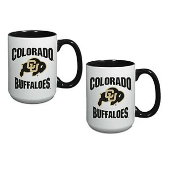 Colorado Buffaloes Two-Piece 15oz. Combo Mug Set