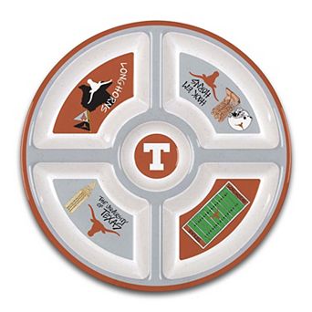 Texas Longhorns Five-Section Melamine Platter