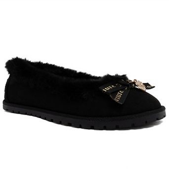 Juicy by Juicy Couture Bobby Women's Closed Toe Slipper With Bow Accent