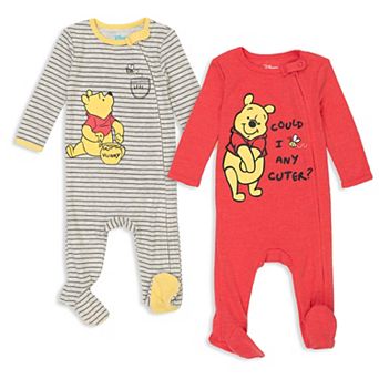 Disney's Winnie the Pooh 2-Pack Footed One-Piece Sleep N' Play