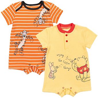 Disney's Winnie the Pooh 2-Pack One Piece Rompers