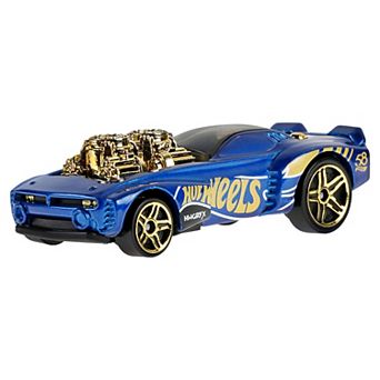 Hot Wheels Rodger Dodger 2.0 1:64 Scale Die-Cast Toy Car with Purple & Gold Deco