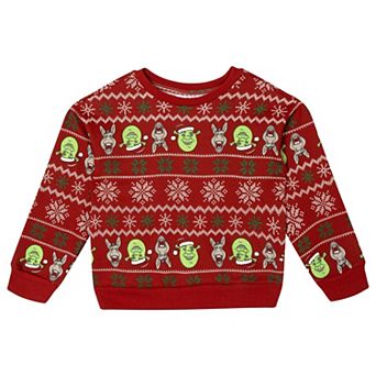 DreamWorks Shrek Holiday Fleece Pullover Sweatshirt
