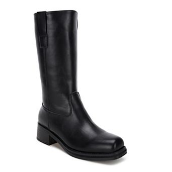 London Fog Basala Paneling Detail Women's Knee-High Boots