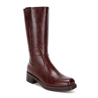 London Fog Basala Paneling Detail Women's Knee-High Boots
