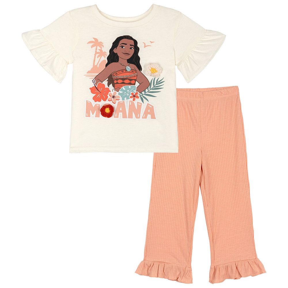 Disney's Moana 2-Piece T-Shirt and Leggings Set
