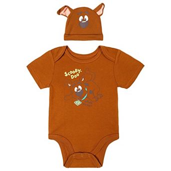 Scooby-Doo Cosplay Bodysuit and Hat Set