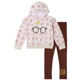 Harry Potter 2 pc Fleece Hoodie and Leggings Set