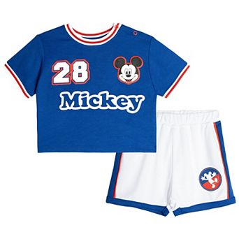 Disney's Mickey Mouse Soccer Jersey and Shorts Set