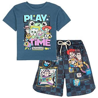 Disney's Toy Story T-Shirt and Mesh Shorts Set
