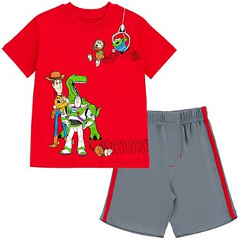 Disney's Toy Story T-Shirt and Mesh Shorts Set