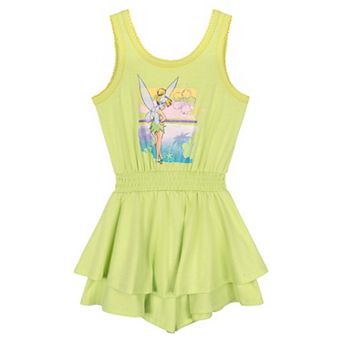 Disney's Peter Pan Tinker Bell Sleeveless One-Piece Romper