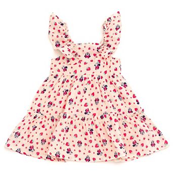 Disney's Minnie Mouse Sleeveless Tiered Dress