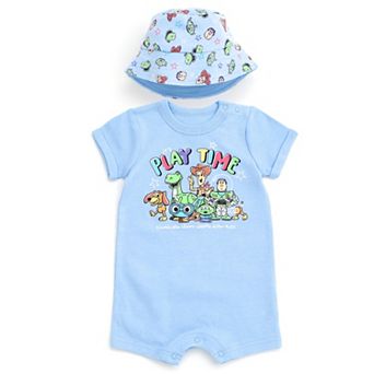 Disney's Toy Story 2 pc Romper and Bucket Hat Set