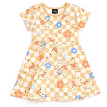Disney's Winnie the Pooh Short Sleeve Skater Dress