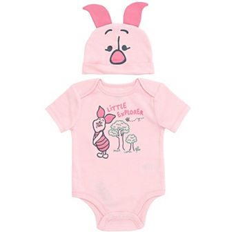 Disney's Winnie the Pooh 2 pc Cosplay Bodysuit and Hat Set