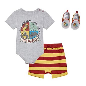 Harry Potter Bodysuit and Shorts Set with Shoes